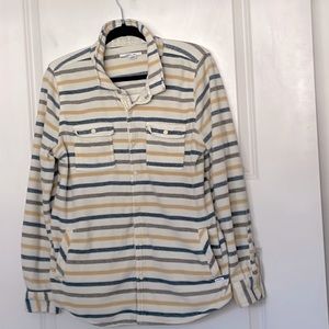 O’Neill Fleece Striped Shaket/Jacket Large